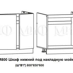 ЛИЗА-2 Кухонный гарнитур 1,6 Белый глянец холодный в Муравленко - muravlenko.mebel24.online | фото 6