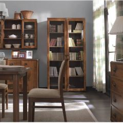 Модульная гостиная Индиана (Дуб саттер) в Муравленко - muravlenko.mebel24.online | фото 2