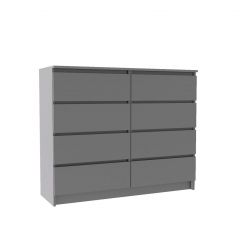 МОРИ МК 1200.8 Комод (графит) в Муравленко - muravlenko.mebel24.online | фото 2