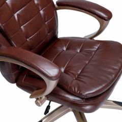 Офисное кресло для руководителей DOBRIN DONALD LMR-106B коричневый в Муравленко - muravlenko.mebel24.online | фото 7