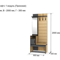 ОЛЬГА-ЛОФТ 1 Прихожая в Муравленко - muravlenko.mebel24.online | фото 4