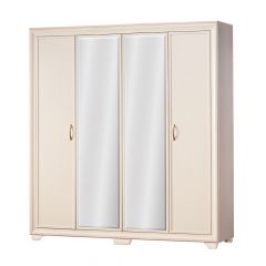 Шкаф 4-дверный со стеклом №367 Афины в Муравленко - muravlenko.mebel24.online | фото