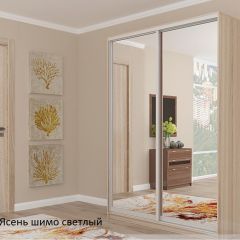 Шкаф №5 1.5-2 Оптима 2300х1504х452 (фасад 2 зеркала) в Муравленко - muravlenko.mebel24.online | фото 5