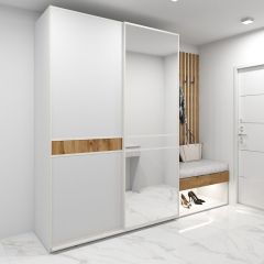 Шкаф-купе 1800 серии SOFT D6+D4+B2+PL2 (2 ящика+1штанга+1 полка) профиль «Капучино» в Муравленко - muravlenko.mebel24.online | фото 5