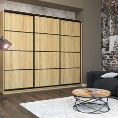 Шкаф-купе Лофт 3000 Шк30-60 (Дуб Сонома) в Муравленко - muravlenko.mebel24.online | фото 7