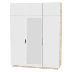 Шкаф с зеркалом "Аврора (H29_M)" в Муравленко - muravlenko.mebel24.online | фото 3