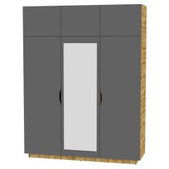 Шкаф с зеркалом "Аврора (H29_M)" в Муравленко - muravlenko.mebel24.online | фото 19