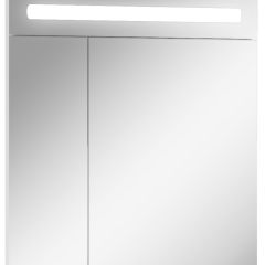 Шкаф-зеркало Аврора 65 с подсветкой LED Домино (DV8006HZ) в Муравленко - muravlenko.mebel24.online | фото 1