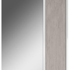 Шкаф-зеркало Uno 60 Дуб серый левый/правый Домино (DU1503HZ) в Муравленко - muravlenko.mebel24.online | фото 5
