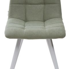 Стул CHILLI SQUARE UF860-11B мятный, ткань/ белый каркас М-City в Муравленко - muravlenko.mebel24.online | фото 3