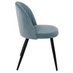 Стул на металлокаркасе Gabi 1 light blue / black в Муравленко - muravlenko.mebel24.online | фото 4