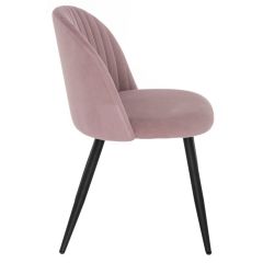 Стул на металлокаркасе Gabi 1 light purple / black в Муравленко - muravlenko.mebel24.online | фото 2