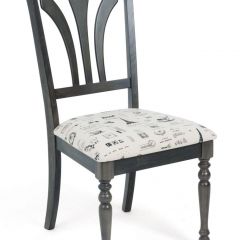 Стул LT C17455 DARK GREY #G521/ FABRIC FB62 PARIS М-City в Муравленко - muravlenko.mebel24.online | фото 1