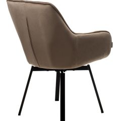Стул MAVERICK 360 град. поворот. BLUVEL-40 BEIGE/ черный каркас, М-City в Муравленко - muravlenko.mebel24.online | фото 2