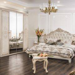 Тумба прикроватная Патрисия (крем) в Муравленко - muravlenko.mebel24.online | фото 4