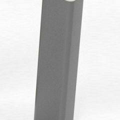 Торцевая заглушка для цоколя h150 мм Цвет Алюминий (Алюминий, Белый, Черный, Сонома) в Муравленко - muravlenko.mebel24.online | фото