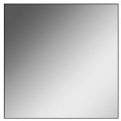 Зеркало Corsica 600х600 black без подсветки Sansa (SB1064Z) в Муравленко - muravlenko.mebel24.online | фото 1