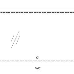 Зеркало Dream 120 alum с подсветкой Sansa (SD1025Z) в Муравленко - muravlenko.mebel24.online | фото 7
