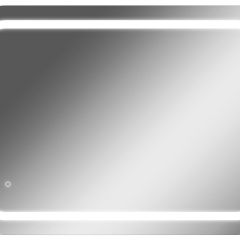 Зеркало Elis 100 white с подсветкой Sansa (SEe1045Z) в Муравленко - muravlenko.mebel24.online | фото 1