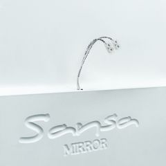 Зеркало Gia 75 white с подсветкой Sansa (SGa1044Z) в Муравленко - muravlenko.mebel24.online | фото 5