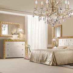 Зеркало Тиффани Premium слоновая кость/золото (ТФ/01(П) в Муравленко - muravlenko.mebel24.online | фото 2