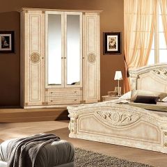 Зеркало в раме (02.150) Рома (беж) в Муравленко - muravlenko.mebel24.online | фото 2
