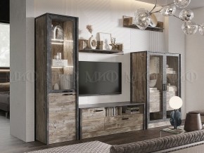 Амели Тумба ТВ (Дуб Юкон-Бетон темный) в Муравленко - muravlenko.mebel24.online | фото 3