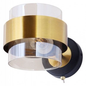 Бра Arte Lamp Carlo A8205AP-1BK в Муравленко - muravlenko.mebel24.online | фото