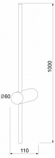 Бра Elektrostandard Cane a061491 в Муравленко - muravlenko.mebel24.online | фото 3