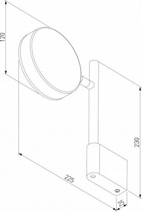 Бра Elektrostandard Tobi a064592 в Муравленко - muravlenko.mebel24.online | фото 4