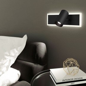 Бра Eurosvet Binar 20127/1 LED черный в Муравленко - muravlenko.mebel24.online | фото 3