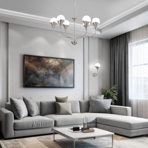 Бра Eurosvet Calyx 60169/1 никель в Муравленко - muravlenko.mebel24.online | фото 3