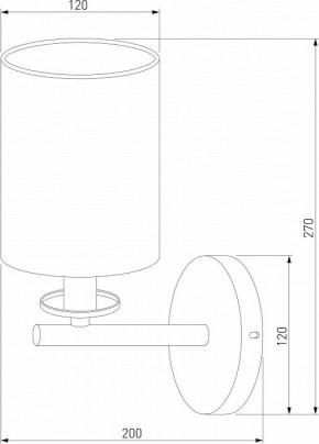 Бра Eurosvet Caprera 60146/1 латунь в Муравленко - muravlenko.mebel24.online | фото 3