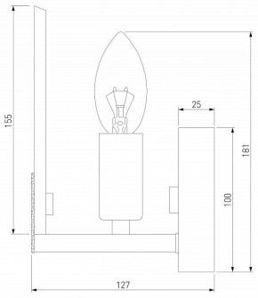 Бра Eurosvet Marble 60158/1 латунь в Муравленко - muravlenko.mebel24.online | фото 3
