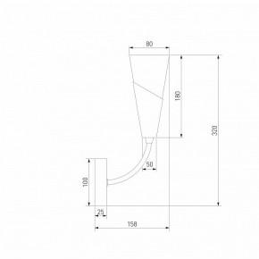Бра Eurosvet Rhyton 60167/1 никель в Муравленко - muravlenko.mebel24.online | фото 6