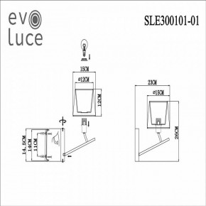 Бра EVOLUCE Denice SLE300101-01 в Муравленко - muravlenko.mebel24.online | фото 7