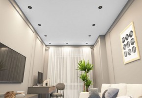 DK2120-BK Встраиваемый светильник, IP 20, 50 Вт, GU10, черный, алюминий в Муравленко - muravlenko.mebel24.online | фото 2