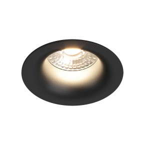 DK3024-BK Встраиваемый светильник, IP 20, 10 Вт, GU5.3, LED, черный, пластик в Муравленко - muravlenko.mebel24.online | фото 1