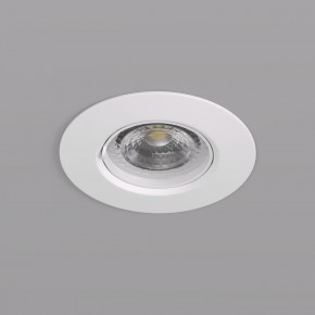 DK3028-WH Встраиваемый светильник, IP 20, 10 Вт, GU5.3, LED, белый, пластик в Муравленко - muravlenko.mebel24.online | фото 2
