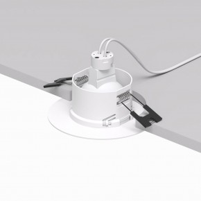 DK3028-WH Встраиваемый светильник, IP 20, 10 Вт, GU5.3, LED, белый, пластик в Муравленко - muravlenko.mebel24.online | фото 3