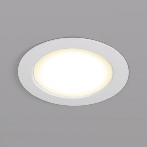 DK3048-WH Встраиваемый светильник, IP 20, 7Вт, LED, белый, пластик в Муравленко - muravlenko.mebel24.online | фото 1