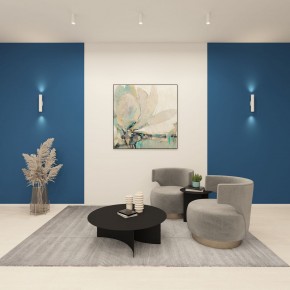 DK5022-WH Настенный светильник, IP20, до 15 Вт, LED, 2xGU10, белый, алюминий в Муравленко - muravlenko.mebel24.online | фото 3