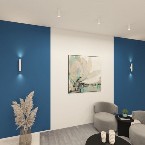 DK5022-WH Настенный светильник, IP20, до 15 Вт, LED, 2xGU10, белый, алюминий в Муравленко - muravlenko.mebel24.online | фото 4
