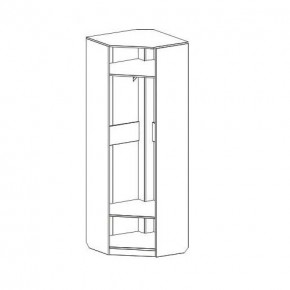 ЭЛАНА Прихожая (модульная) Дуб сонома в Муравленко - muravlenko.mebel24.online | фото 5