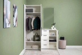 ЭЙР прихожая (модульная) Белый Шагрень в Муравленко - muravlenko.mebel24.online | фото 25