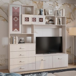 Гостиная Белла (модульная) ясень белый в Муравленко - muravlenko.mebel24.online | фото 15
