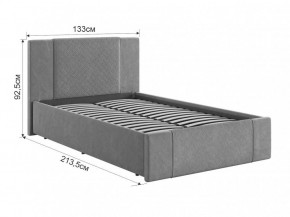 ХЛОЯ Кровать 1200 каркас в Муравленко - muravlenko.mebel24.online | фото 3
