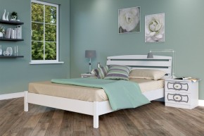 КАМЕЛИЯ-1 Кровать из массива 1400 в Муравленко - muravlenko.mebel24.online | фото 1
