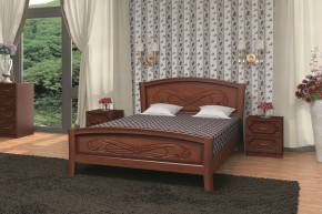 КАРИНА-16 Кровать из массива в Муравленко - muravlenko.mebel24.online | фото 1