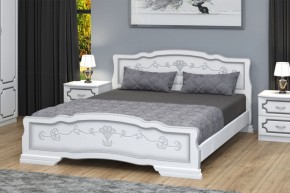 КАРИНА-6 Кровать из массива 1600 в Муравленко - muravlenko.mebel24.online | фото 1